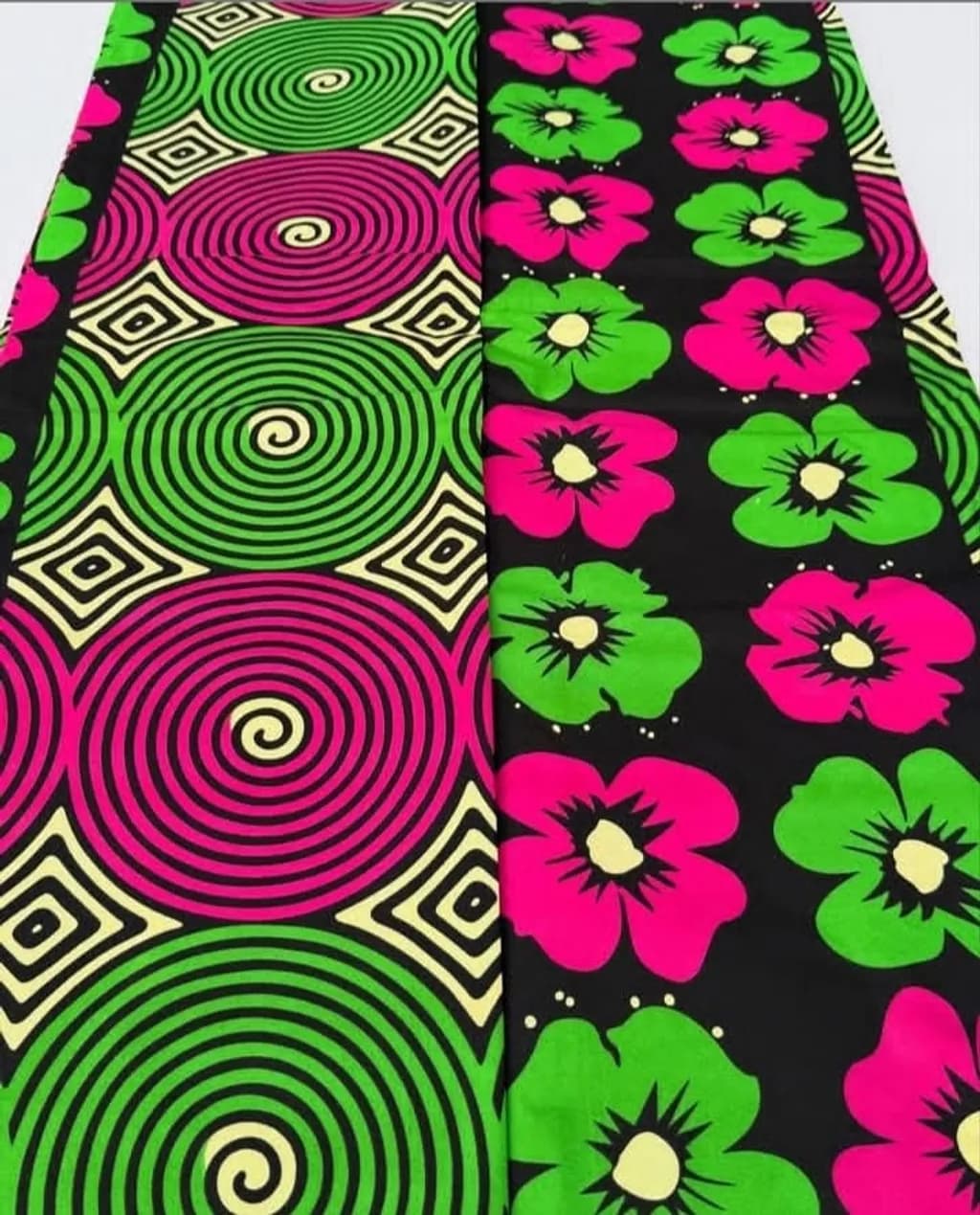 Bold Floral Swirls
