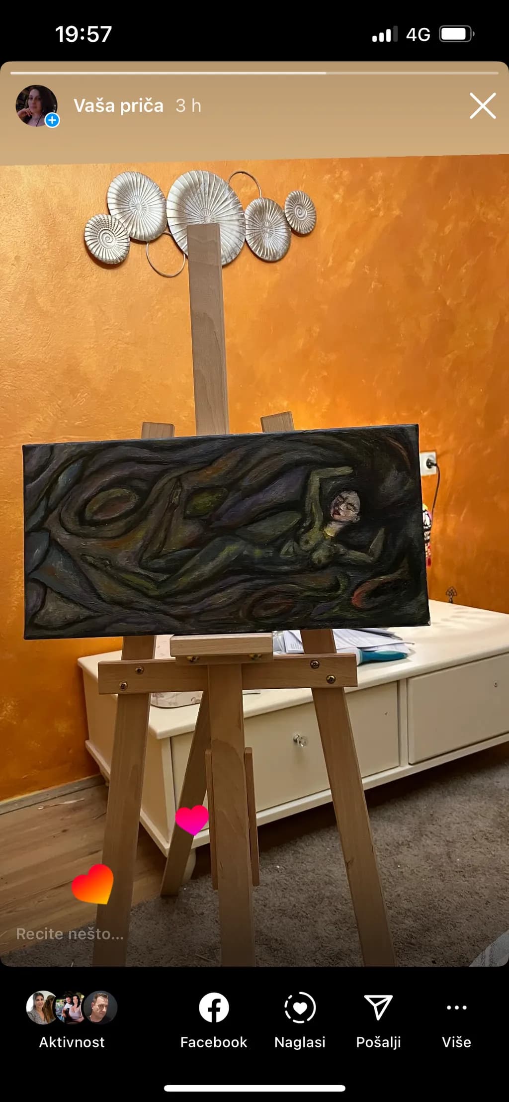 Whispers of Color: An Abstract Journey Through Emotion and Form
