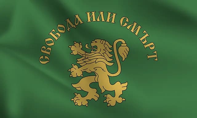Emblem of Valor: The Lion's Roar of Freedom and Death