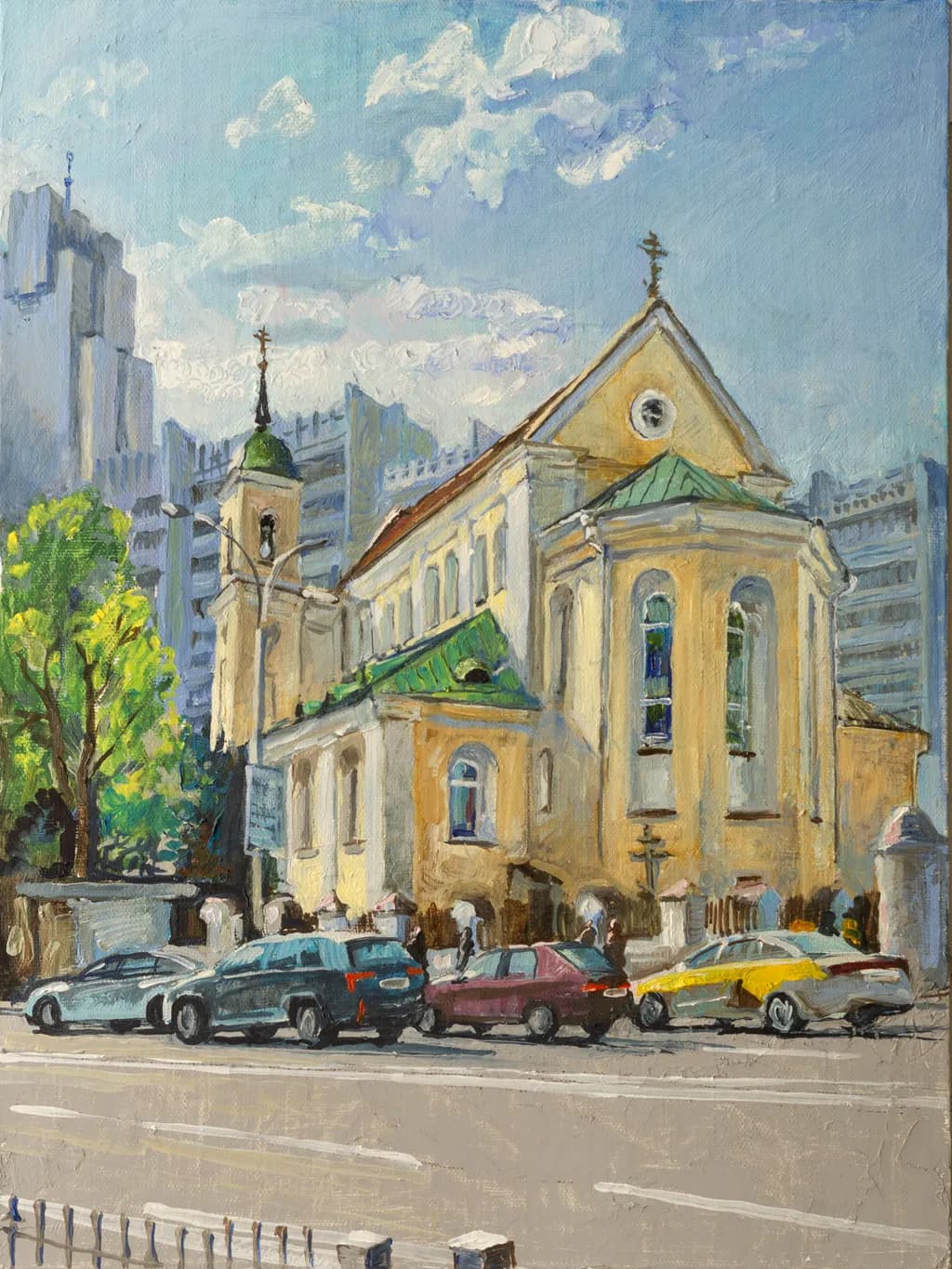 Urban Church Facade