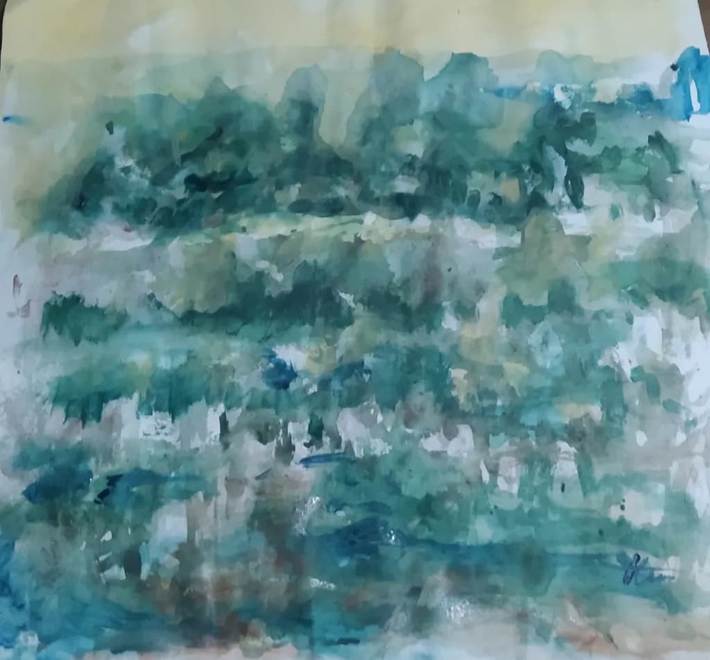 Nature, morning landscape