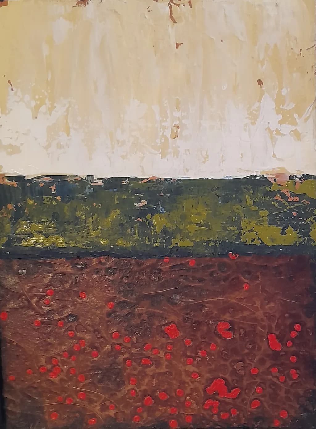 Whispers of Earth: A Textured Journey Through Color and Form