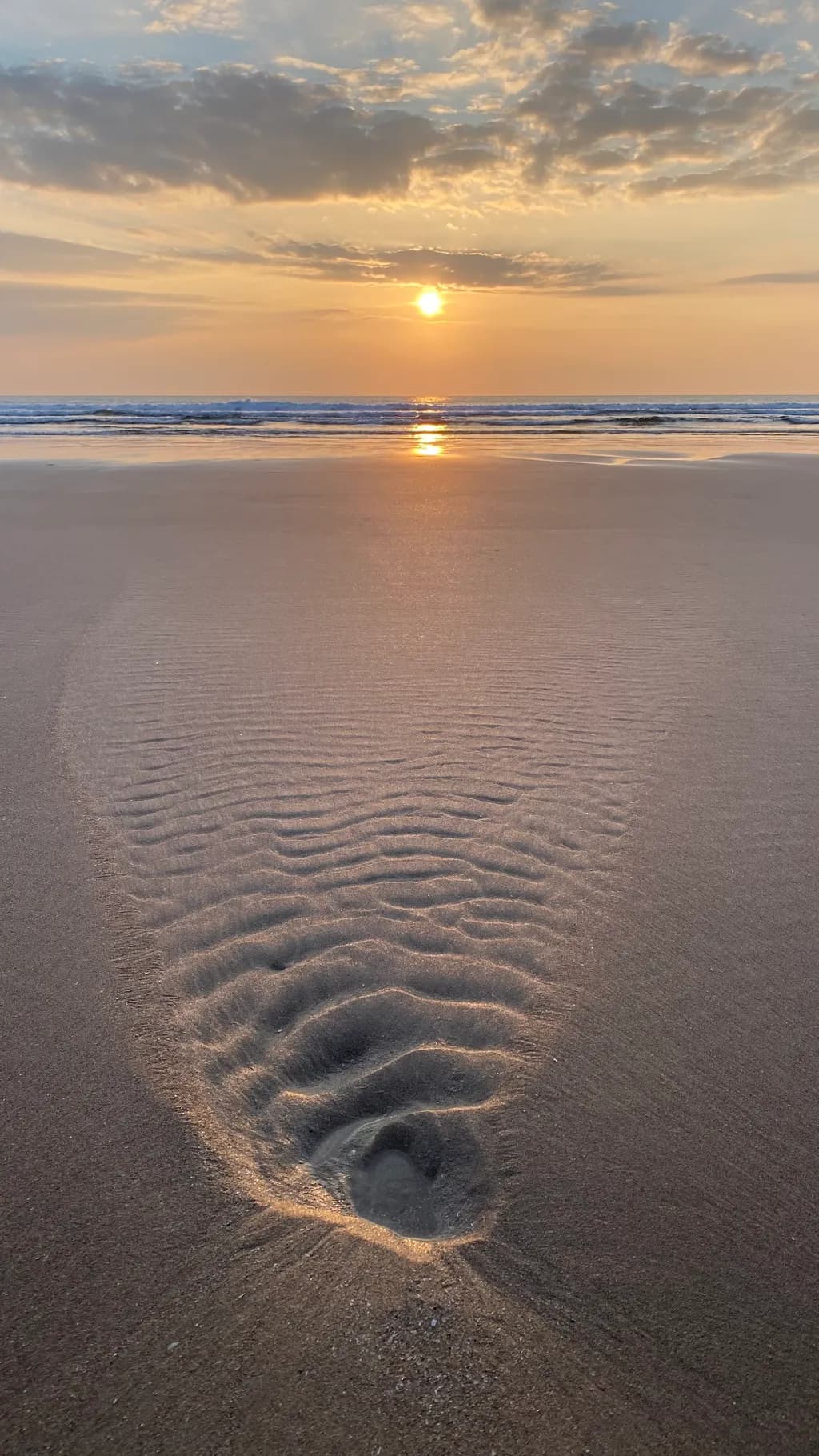 Sunset on the Beach