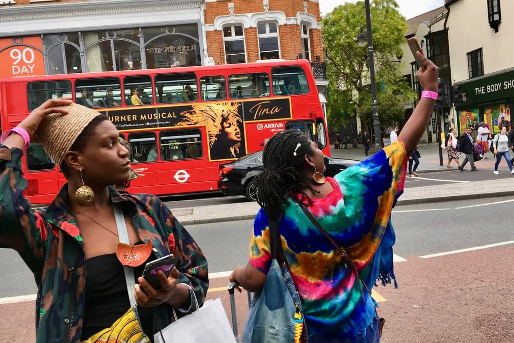 London Bus Moment