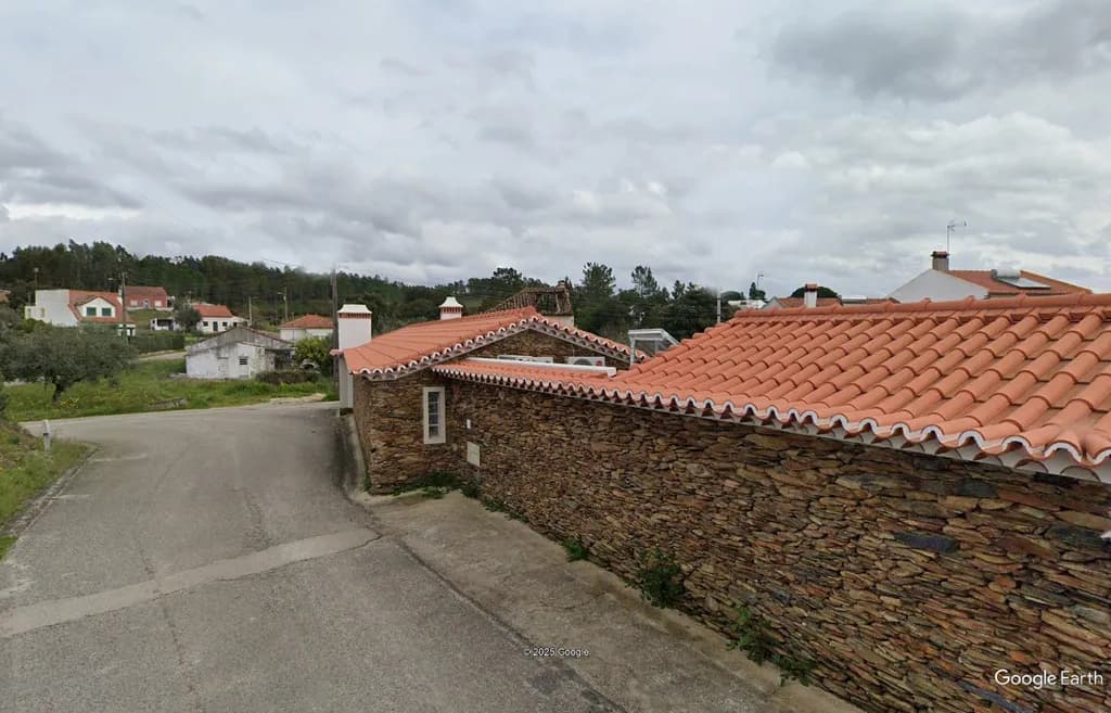 Whispers of the Countryside: A Serene Village Scene with Rustic Charm