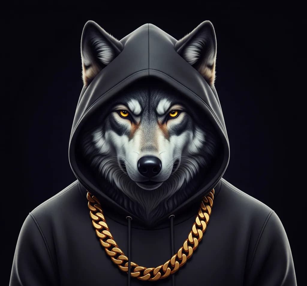 Urban Wolf: The Enigmatic Guardian of the Night