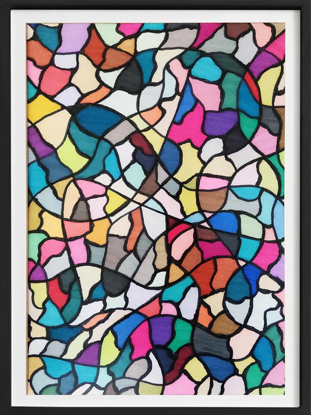 Fragmented Mosaic No.025