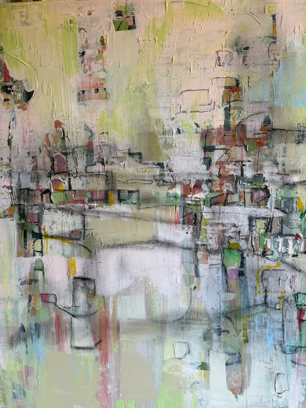 Whispers of Color: An Abstract Journey Through Light and Form