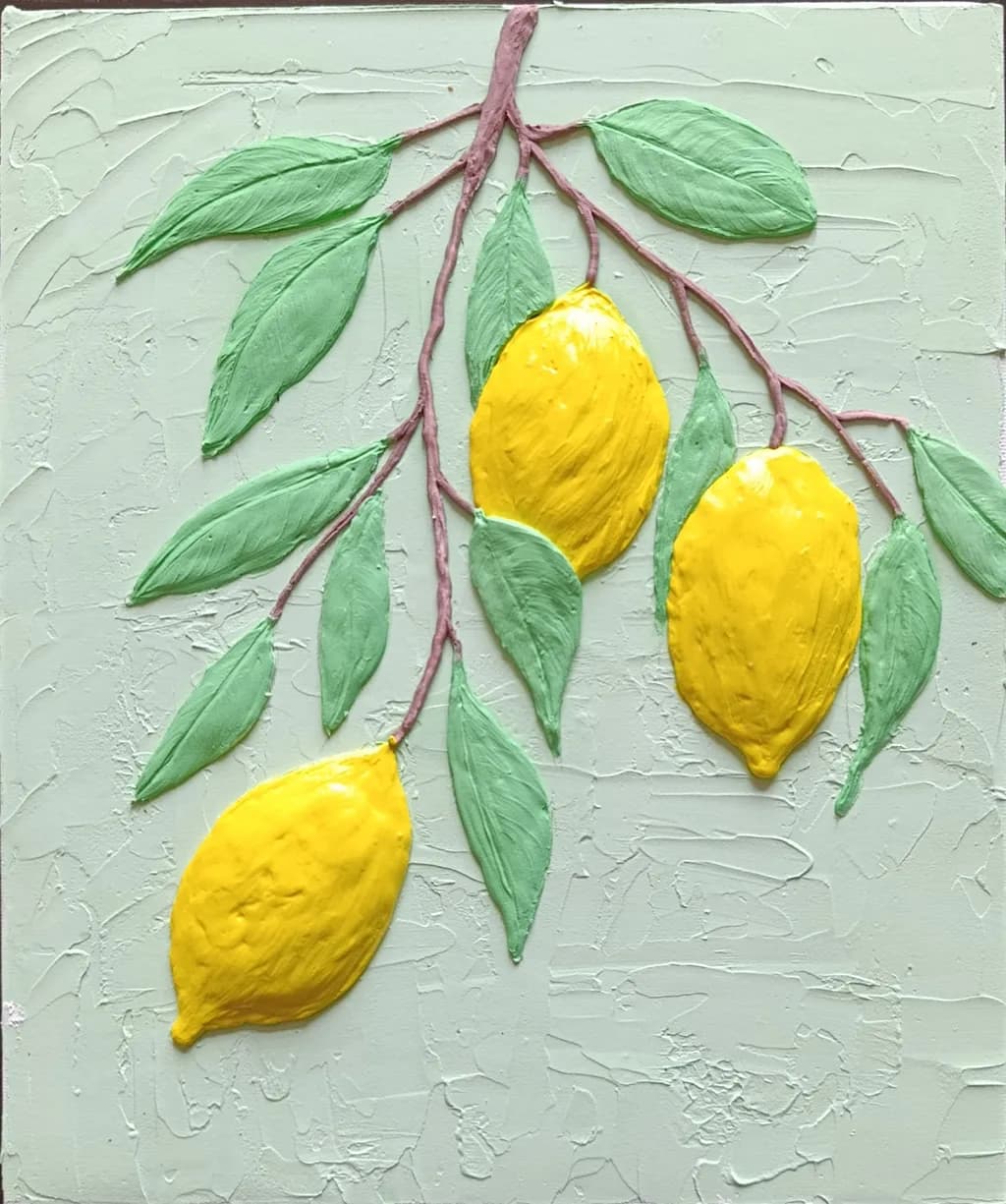 Lemon Branch Delight: A Vibrant Ode to Nature's Citrus Beauty