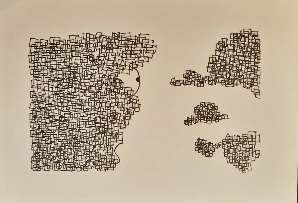 Monochrome Whispers: An Abstract Dance of Geometry and Lines
