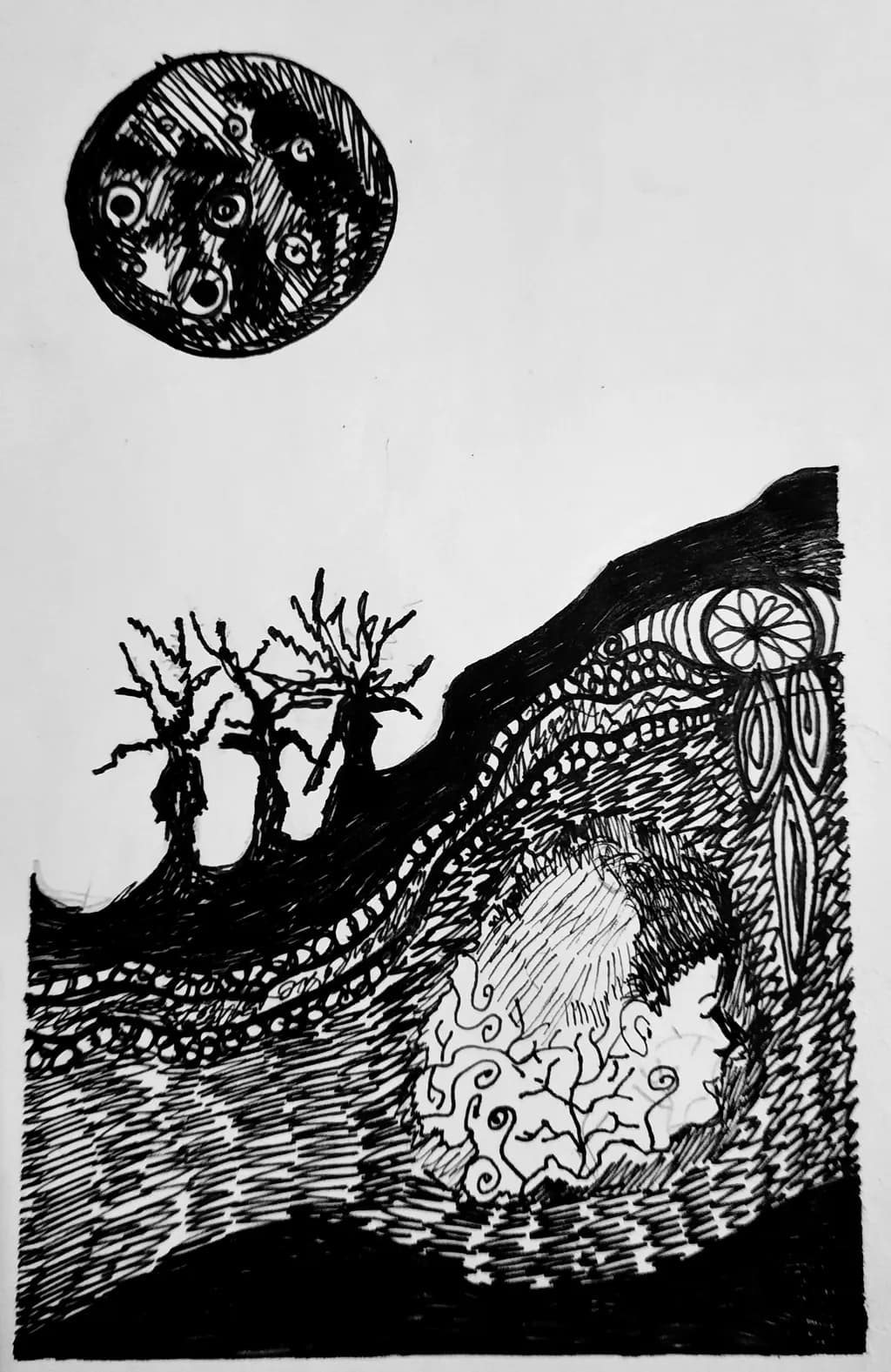 Whispers of the Moon: A Journey Through Shadows and Dreams