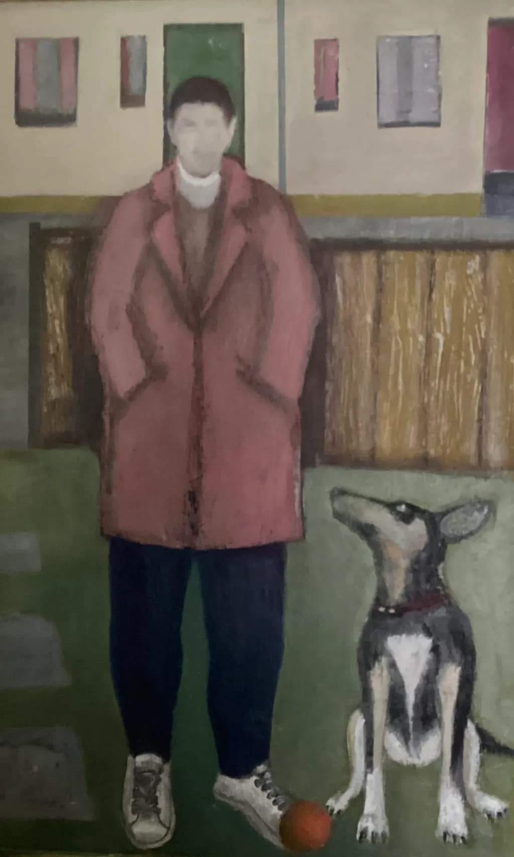 Whispers of Companionship: A Portrait of Solitude and Loyalty