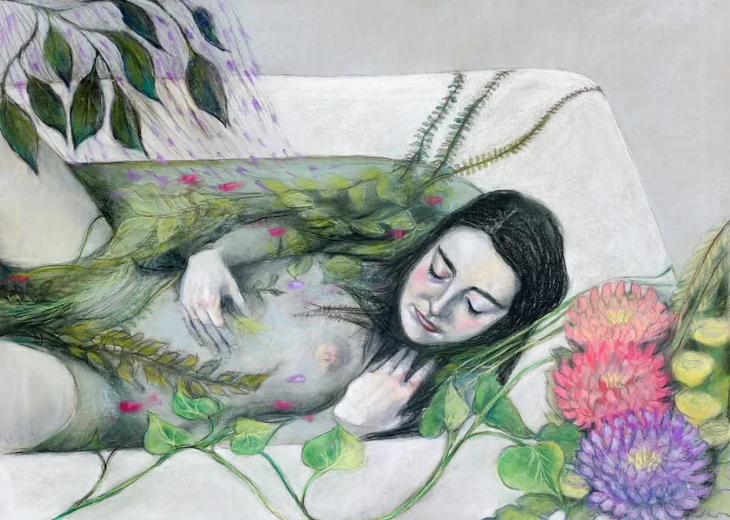 Ophelia in the Bath