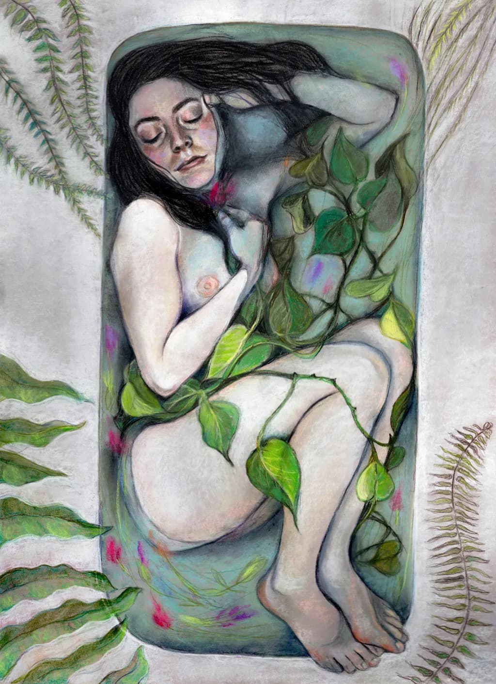 Ophelia in the Bath