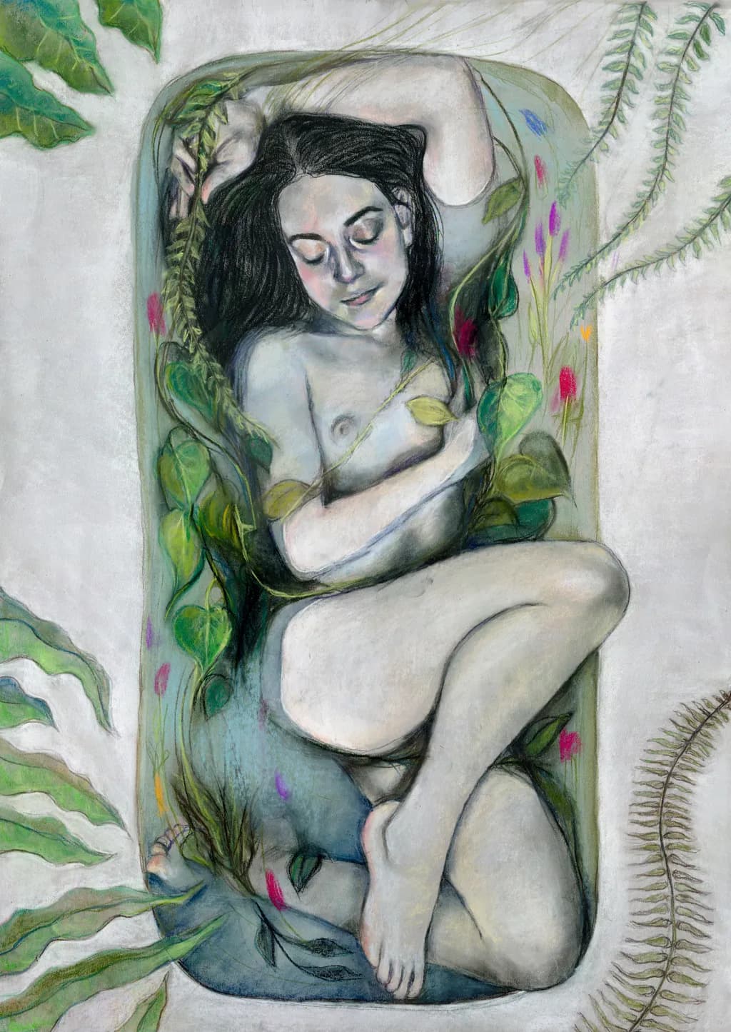 Ophelia in the Bath
