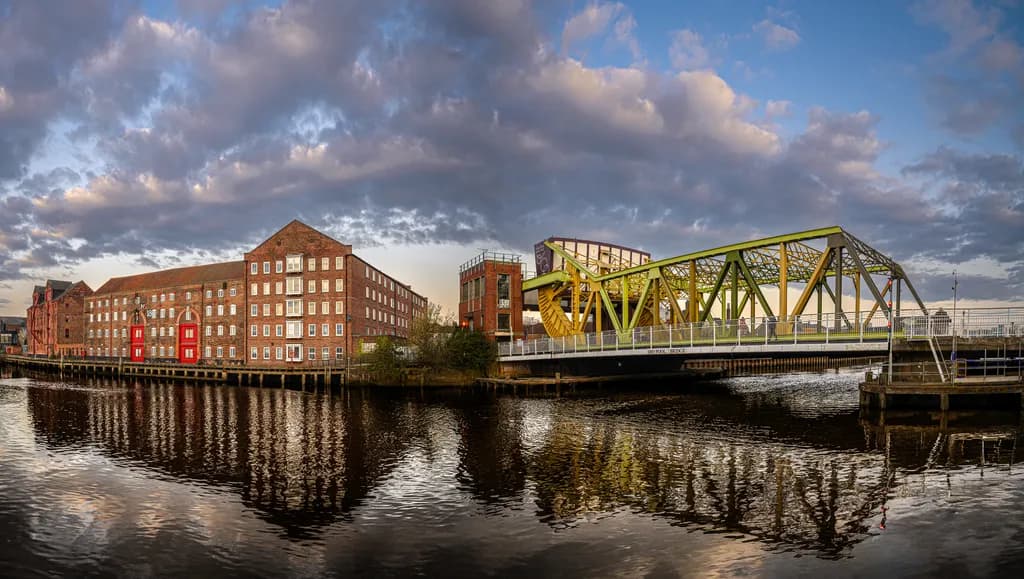Drypool Bridge Reflections