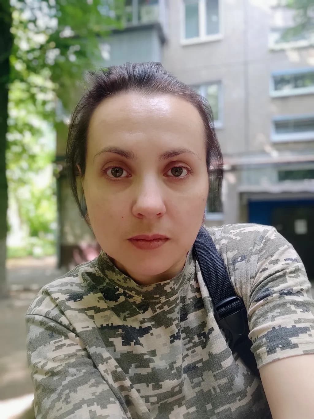 Urban Camouflage Portrait