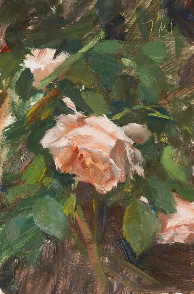Whispers of Nature: A Delicate Rose in Bloom