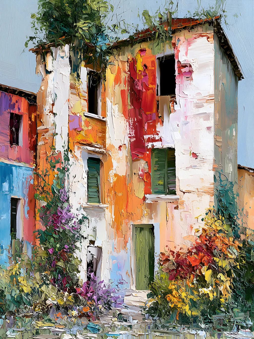 Italie Abstract Wabi Sabi