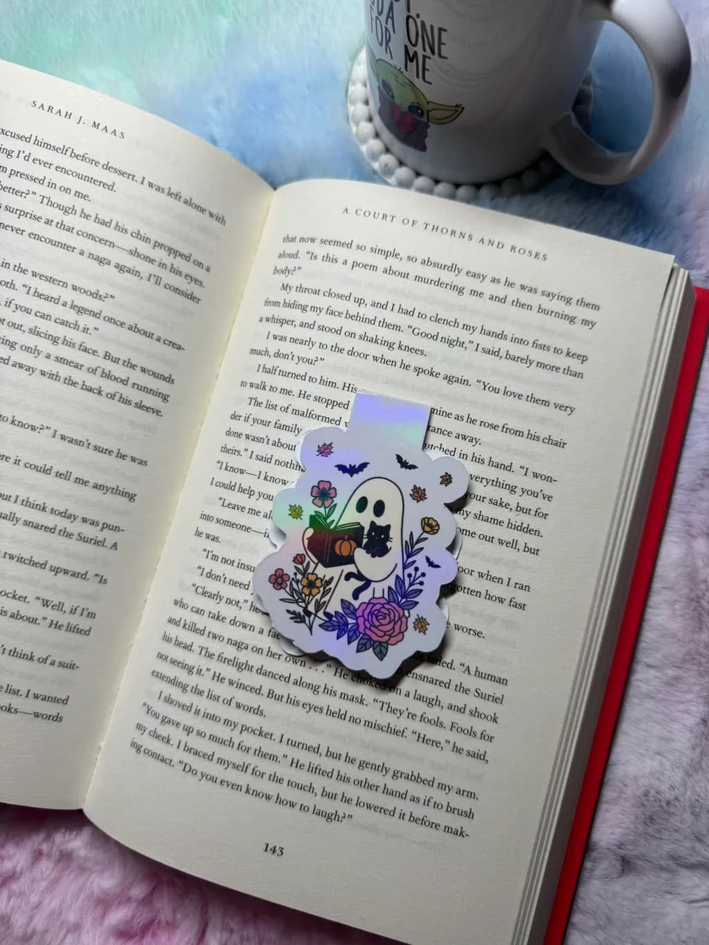 Whimsical Ghostly Bookmark: A Playful Companion for Your Literary Adventures