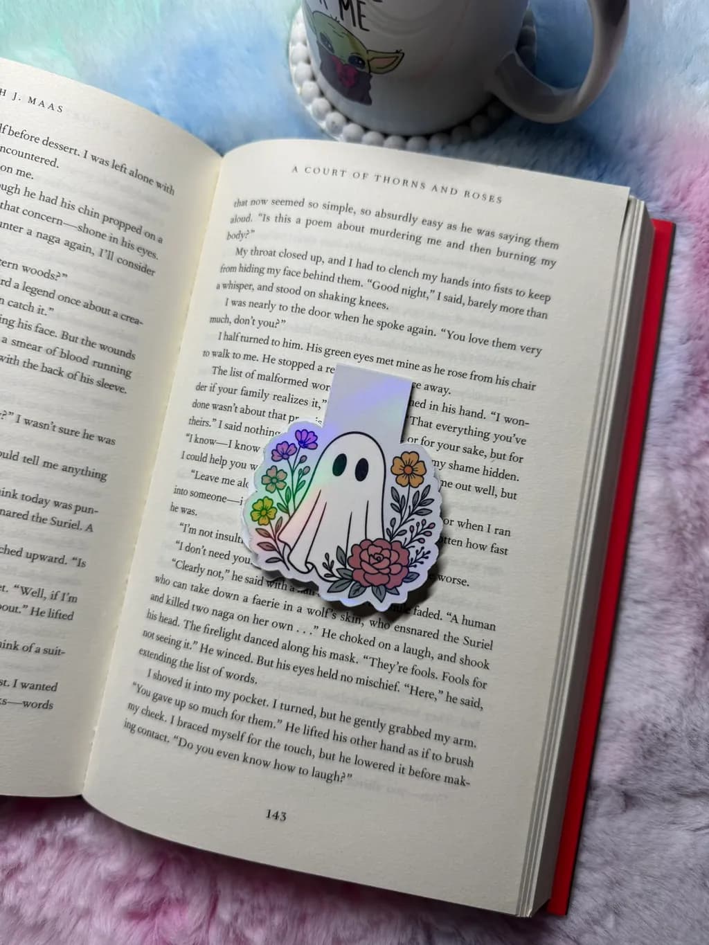 Whimsical Ghost Bookmark: A Playful Companion for Your Reading Adventures