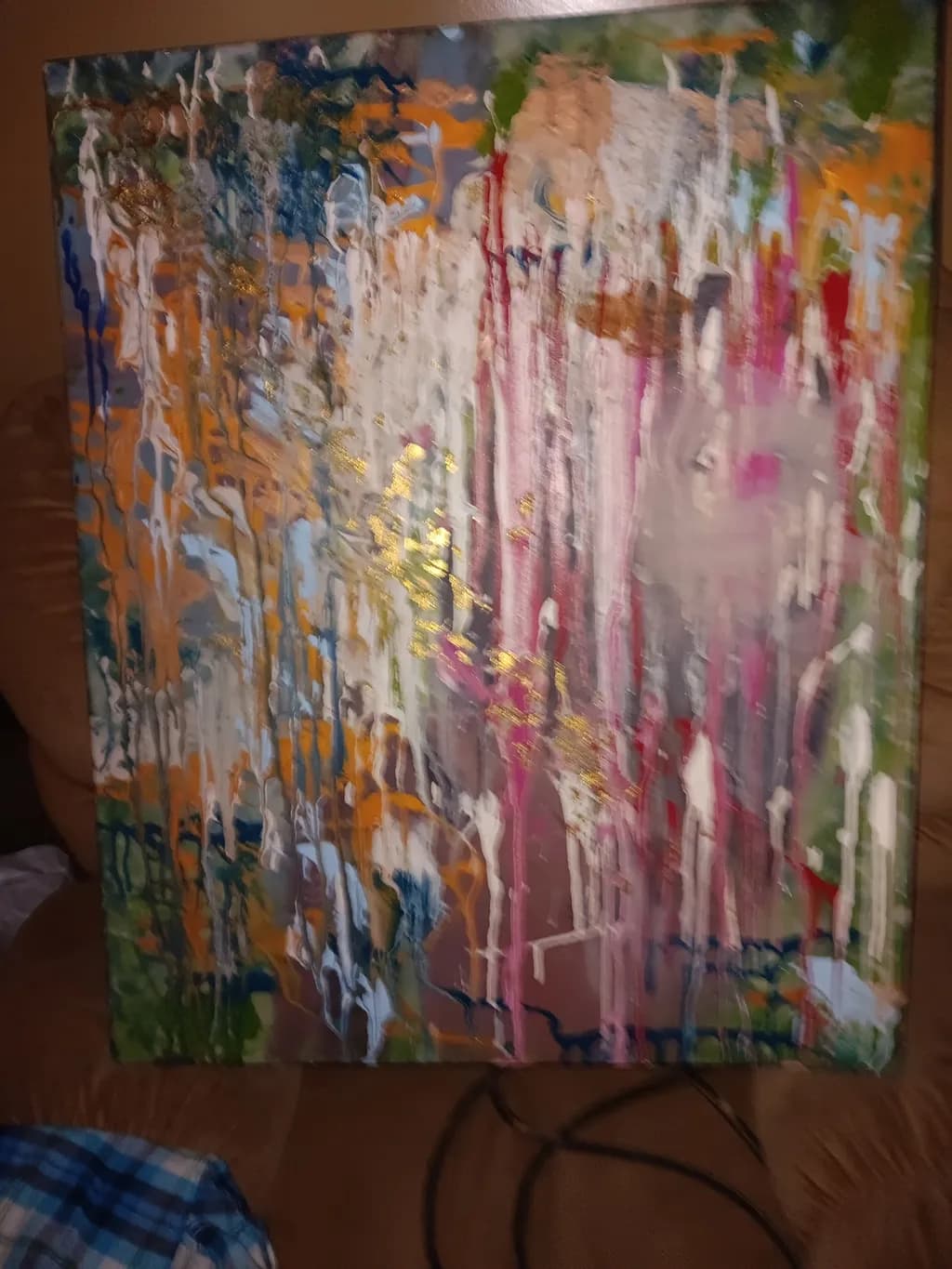 Whispers of Color: An Abstract Journey Through Emotion and Light