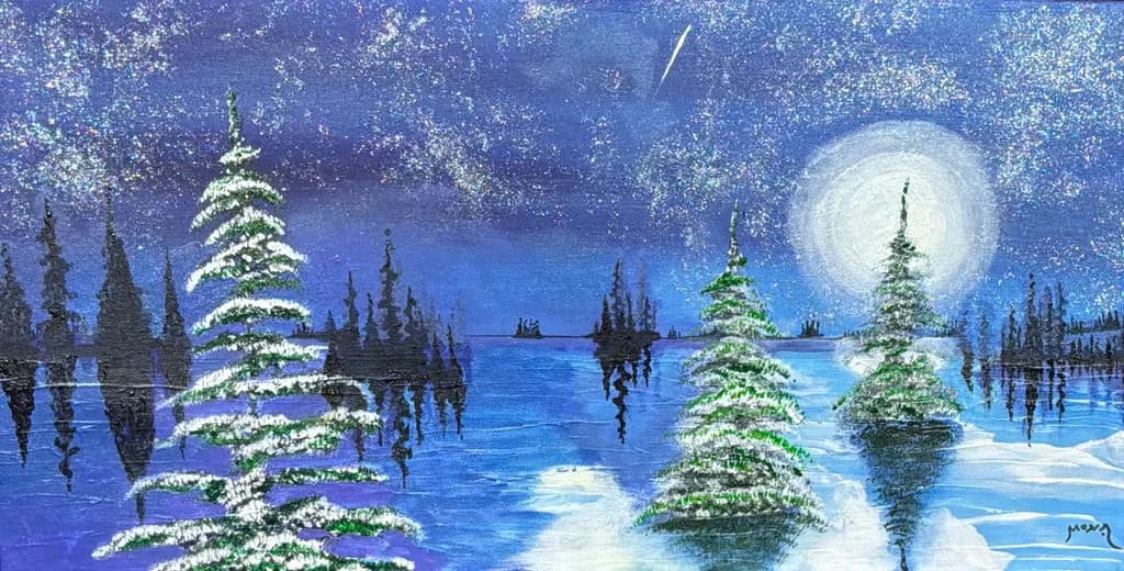 Moonlit Pines