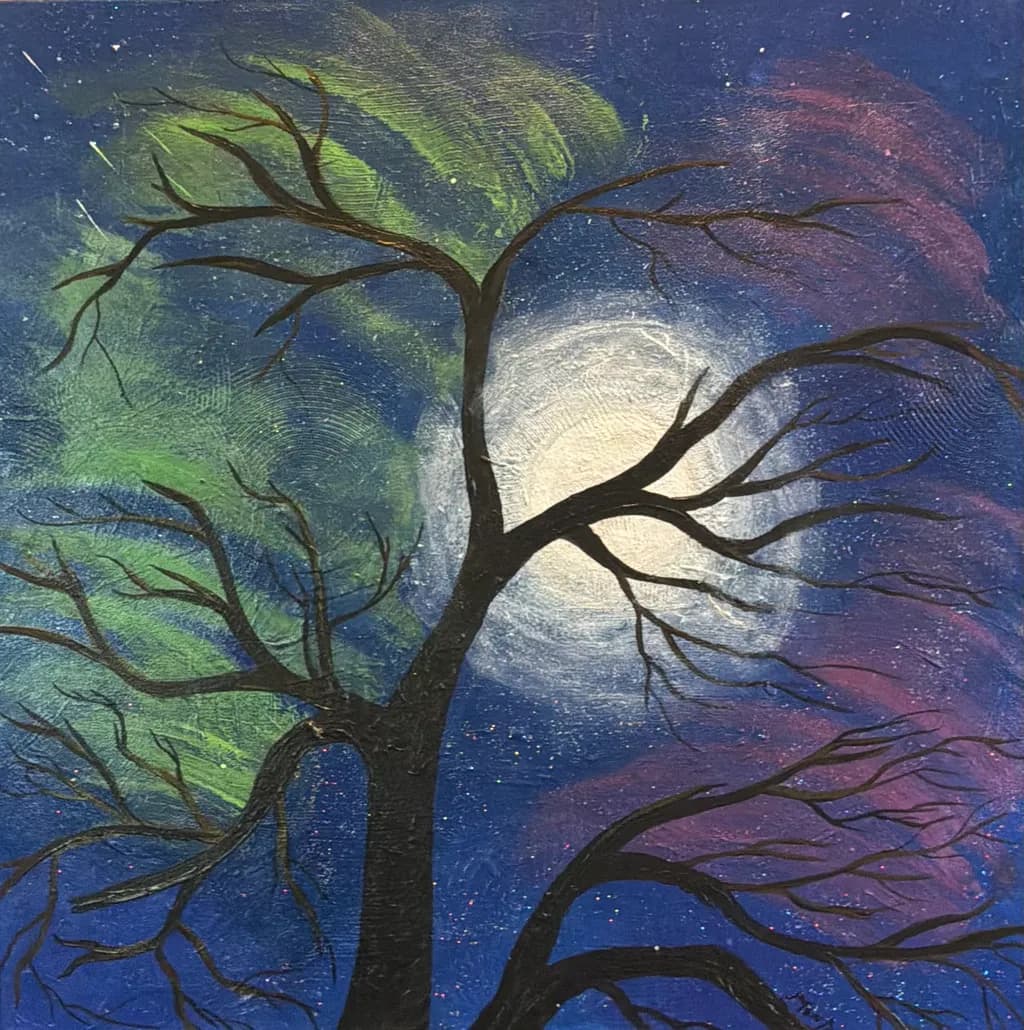 Moonlit Branches