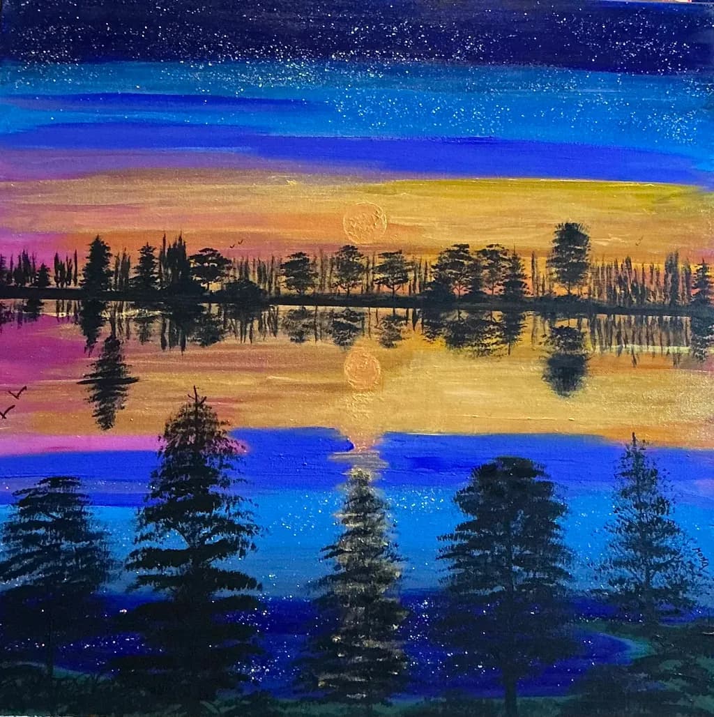 Nightfall Reflection