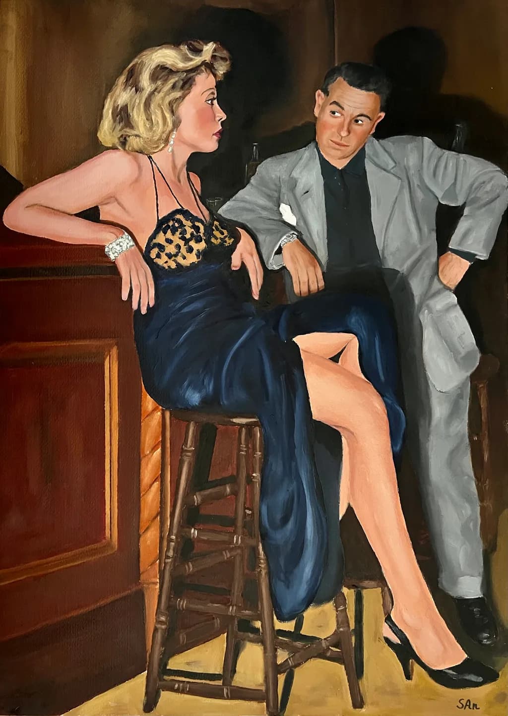 Barroom tension