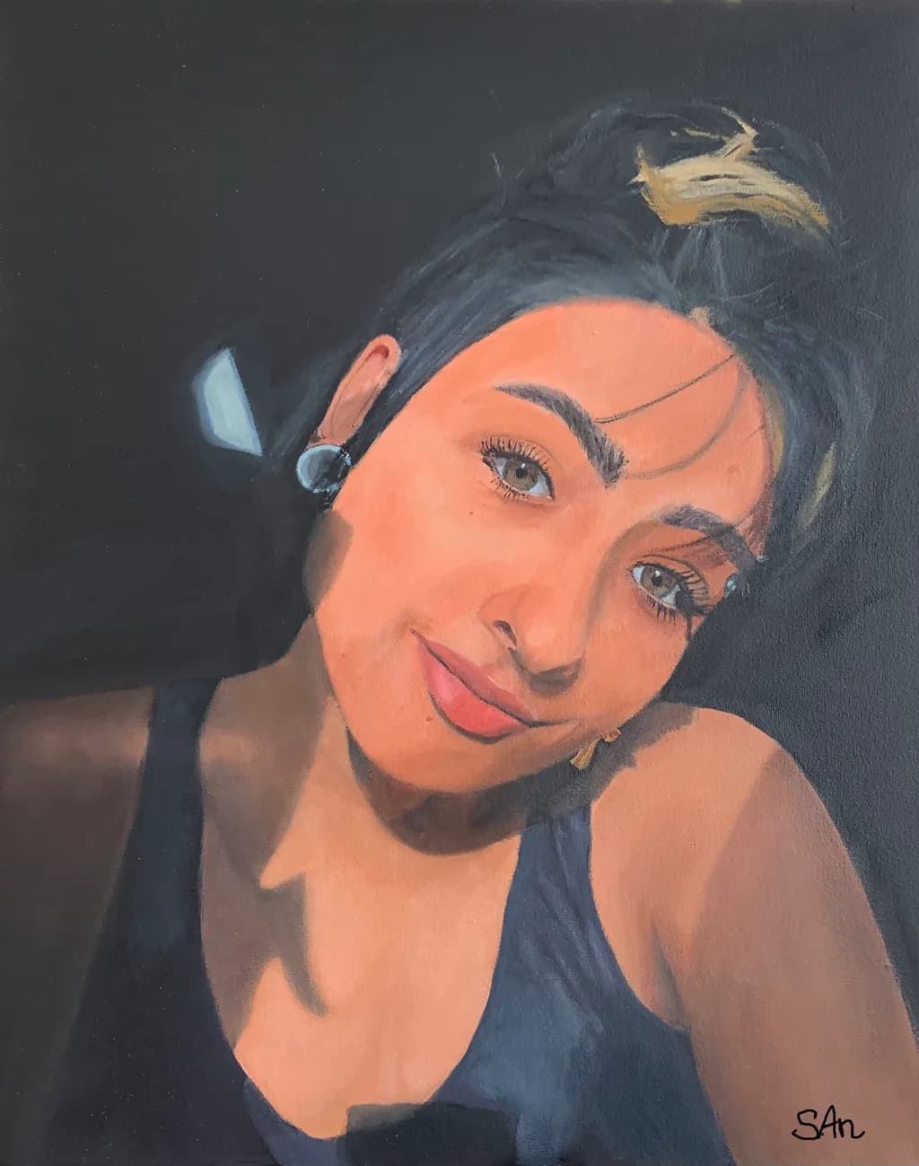 Woman in the Dark