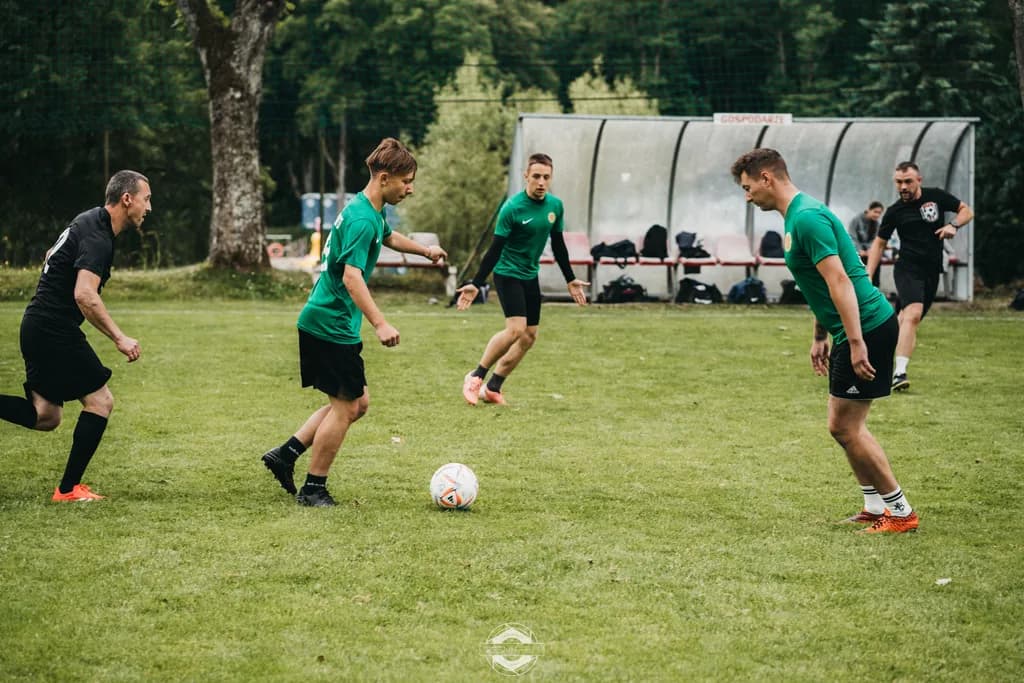 Dynamic Soccer Showdown: Capturing the Spirit of Team Competition on the Field