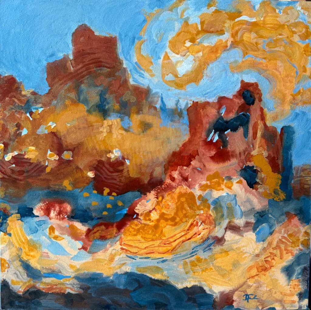Whispers of the Desert Sky: A Dance of Color and Light
