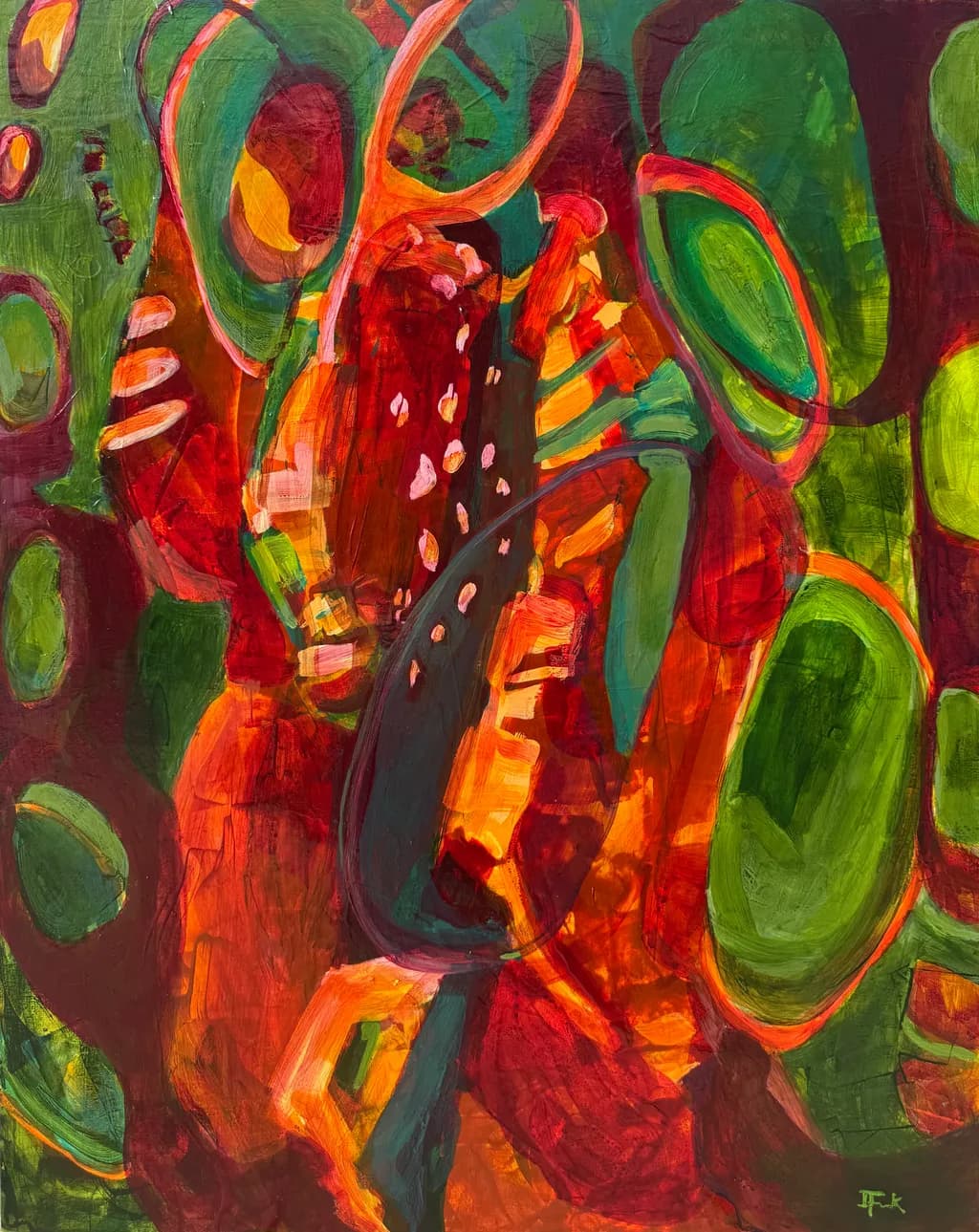 Embrace the Divine: A Journey Through Color and Spirit