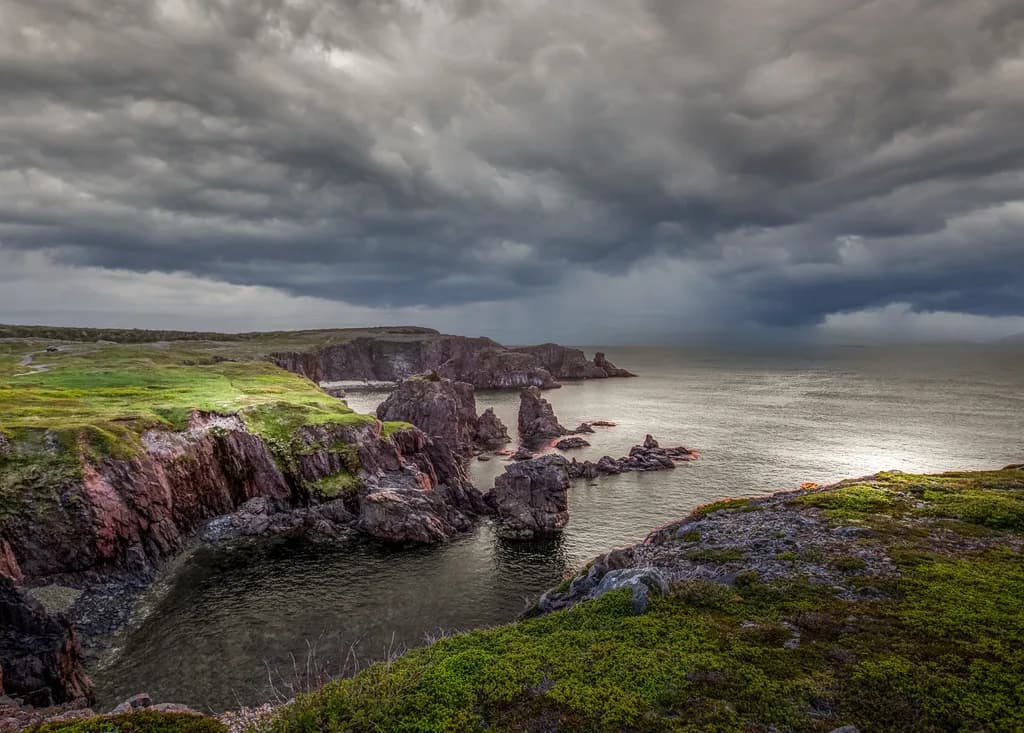 Rocky Coastline Drama