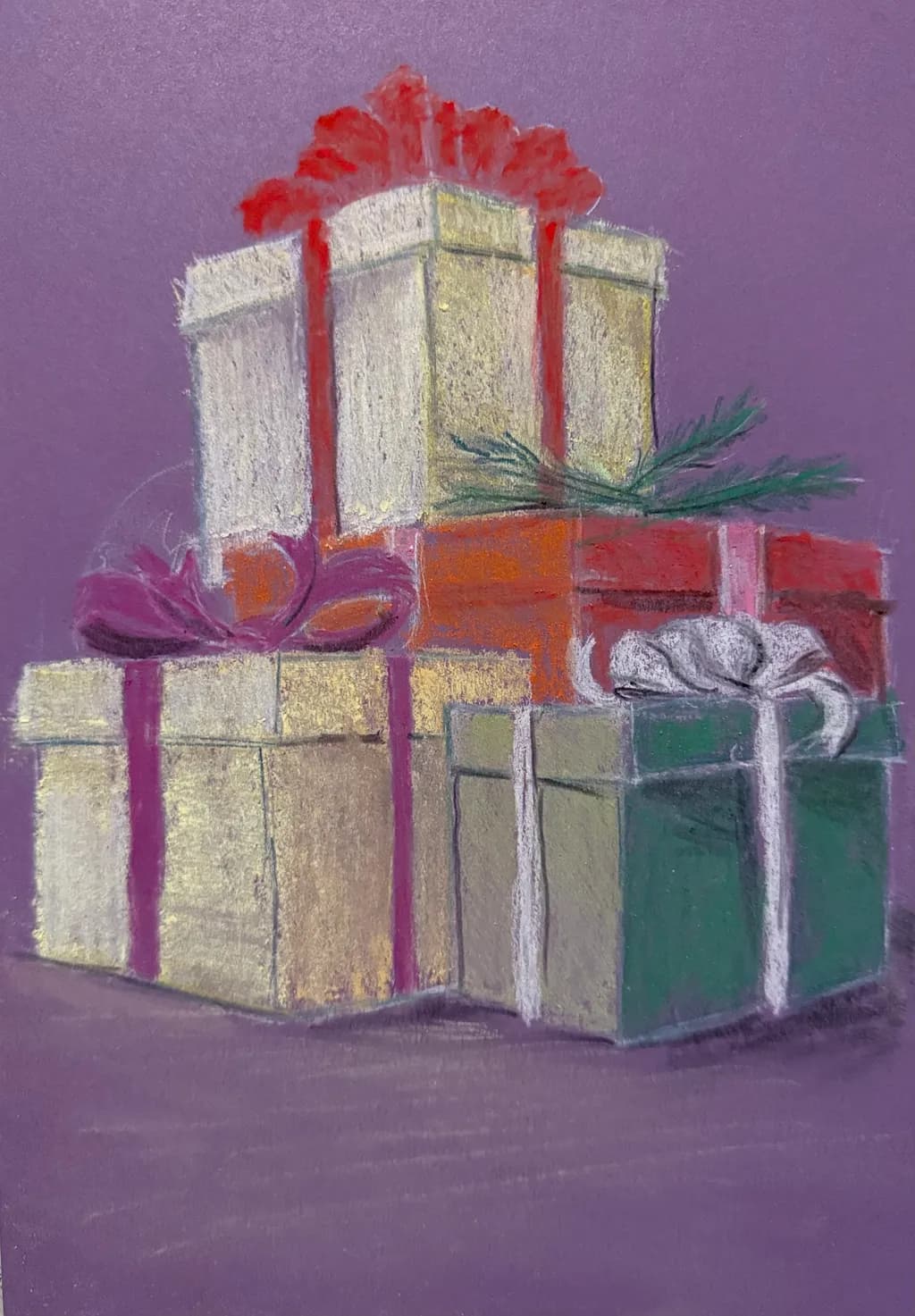 Festive Gift Stack