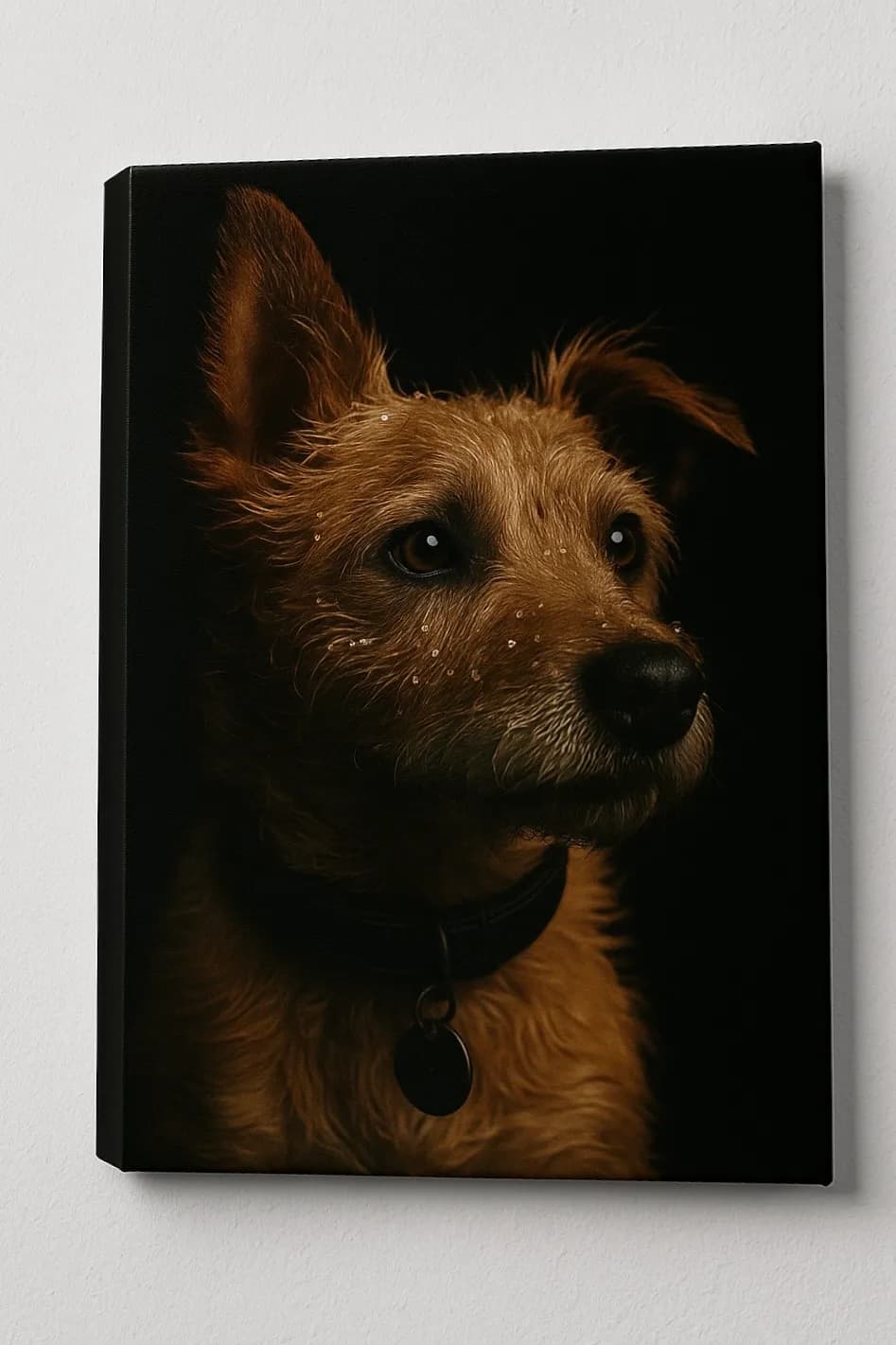 Whispers of Loyalty: A Portrait of a Faithful Companion