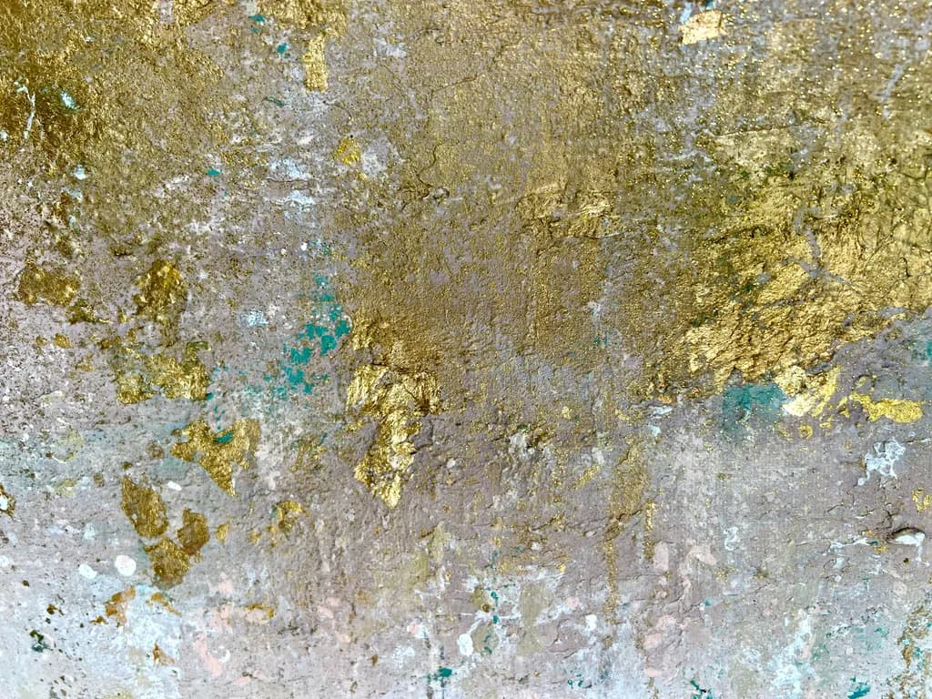 Golden Whispers: A Textured Journey Through Time and Light