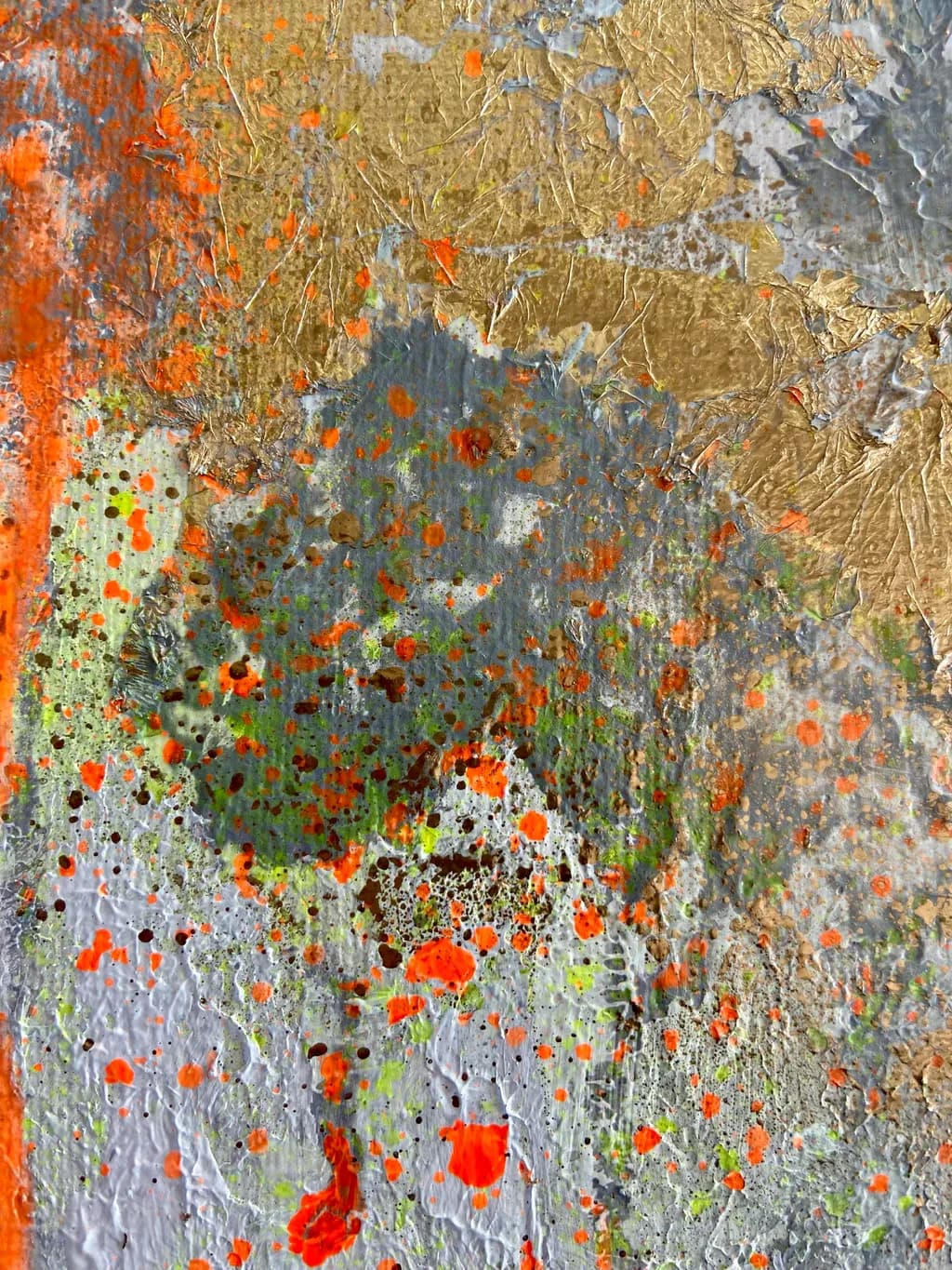 Vibrant Echoes: A Dance of Color and Texture