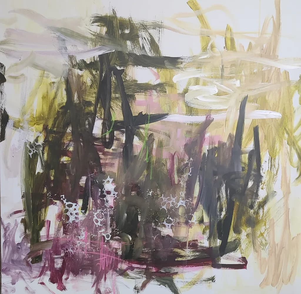 Chaotic Harmony: An Organic Dance of Color and Texture