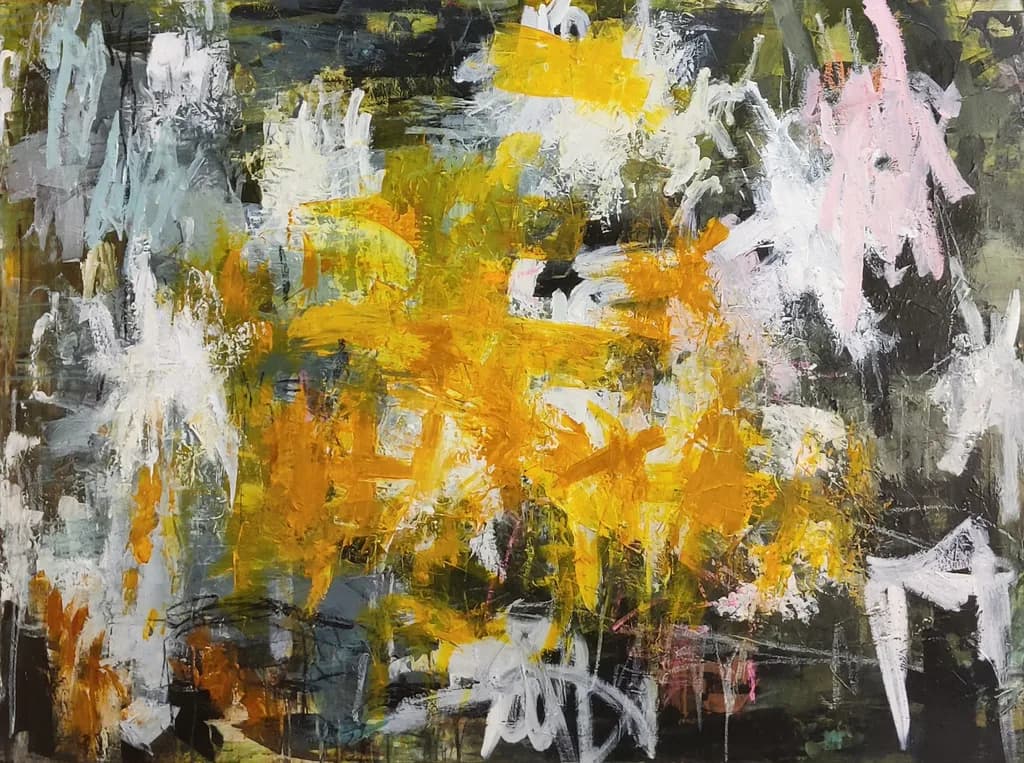 Vibrant Chaos: A Dance of Color and Emotion in Abstract Expressionism