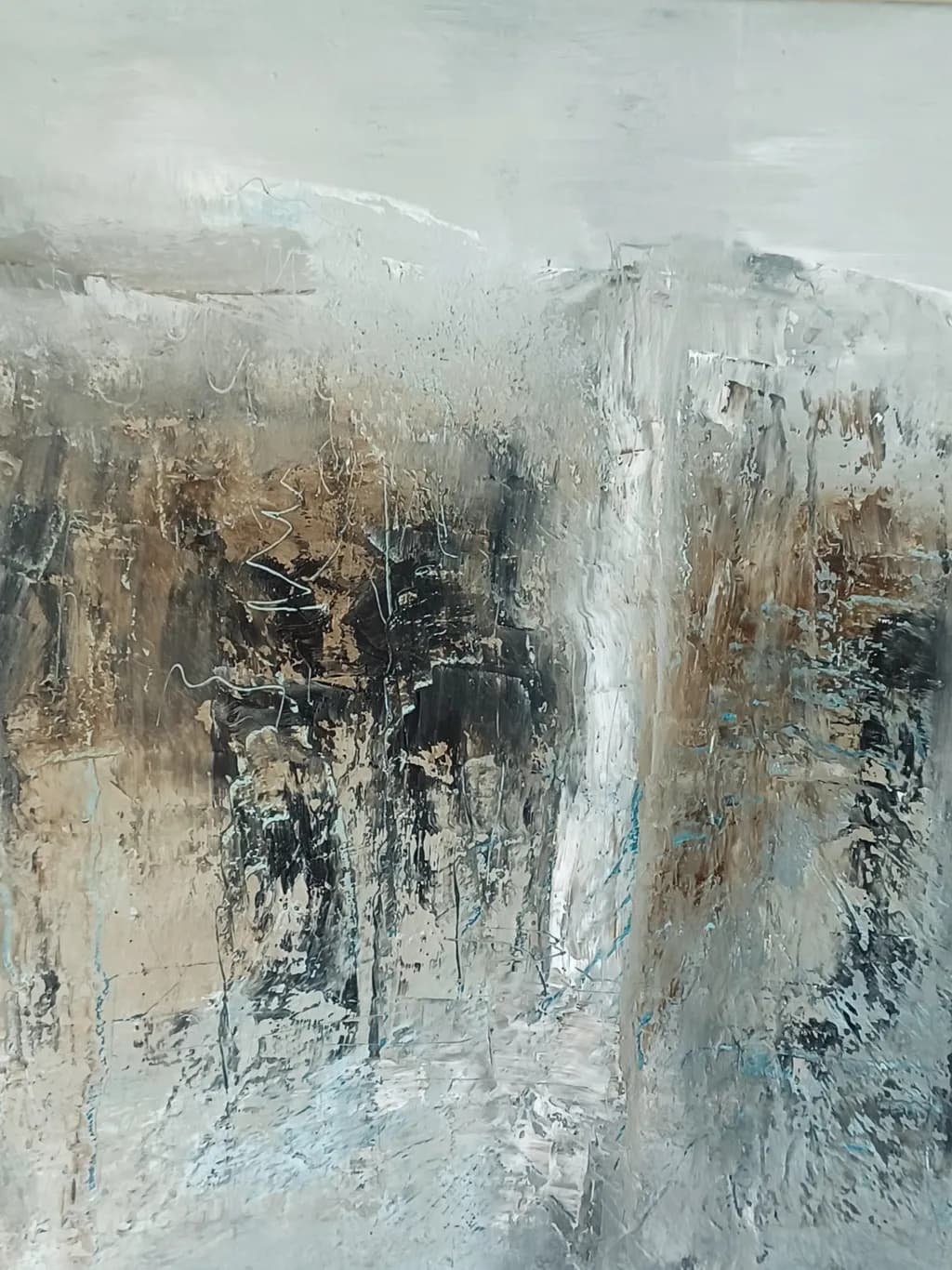 Whispers of Monochrome: An Abstract Journey Through Texture and Contrast