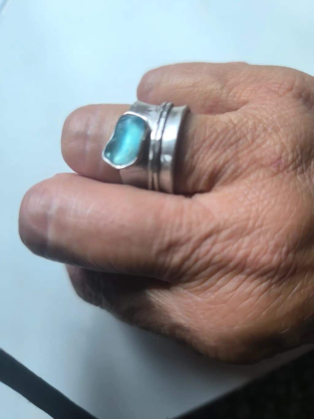 Aqua Chunk Charm