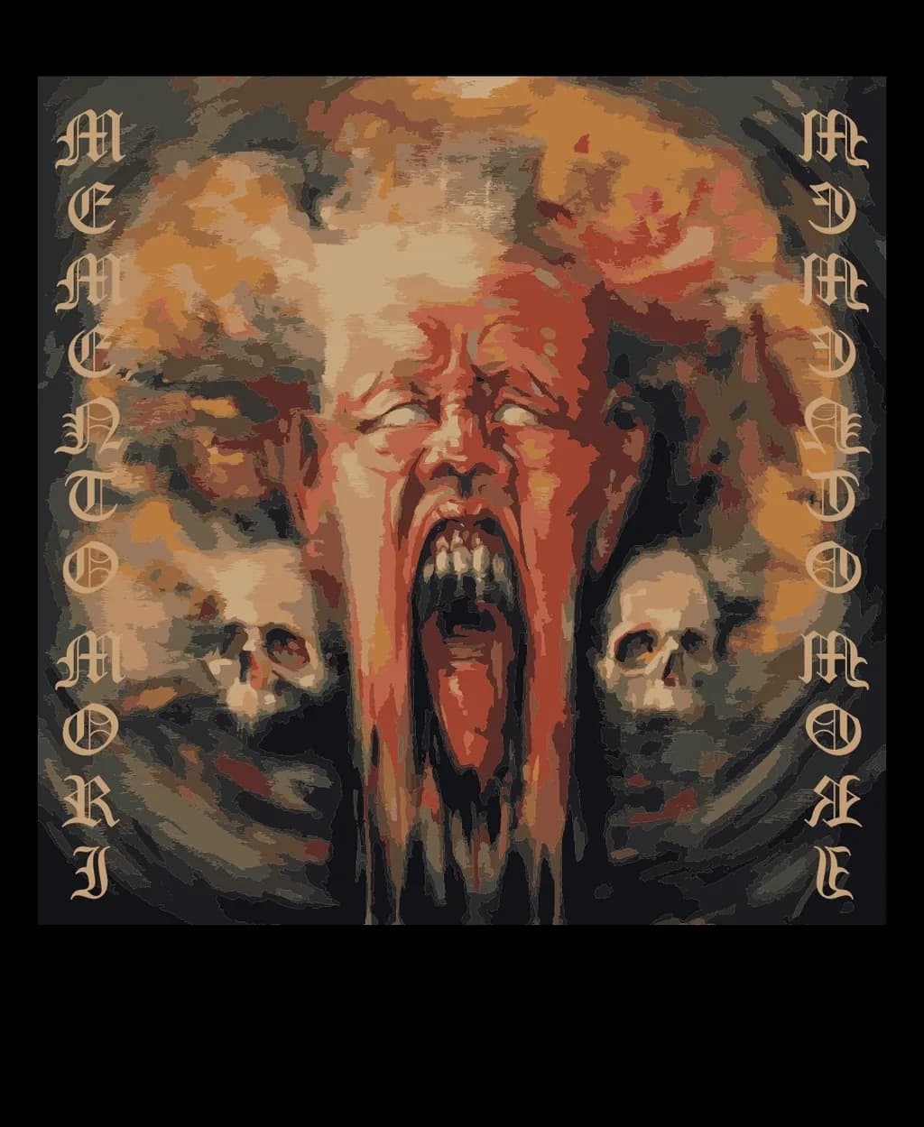 Echoes of Chaos: A Memento Mori Exploration of Death and Emotion