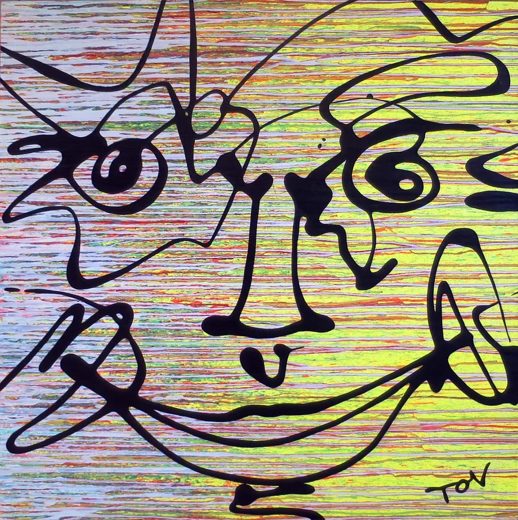 Abstract Face Lines