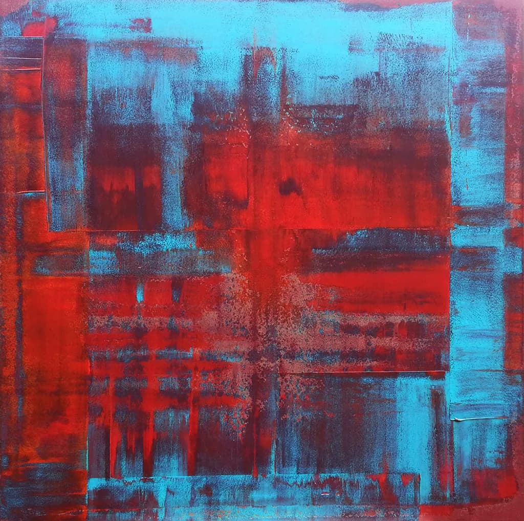 Tableau Contemporain Abstrait