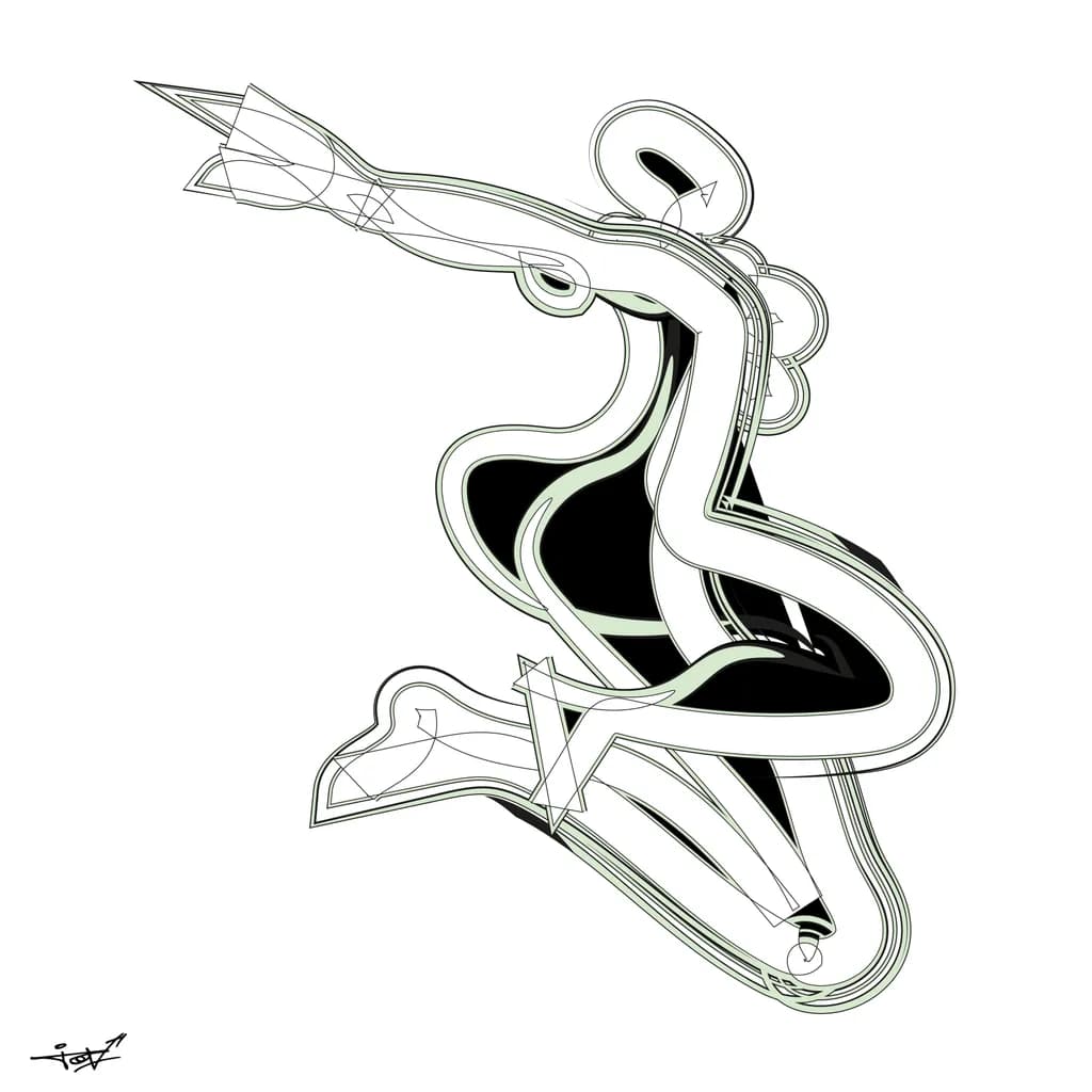 Dynamic Flow: A Contemporary Exploration of Movement and Form