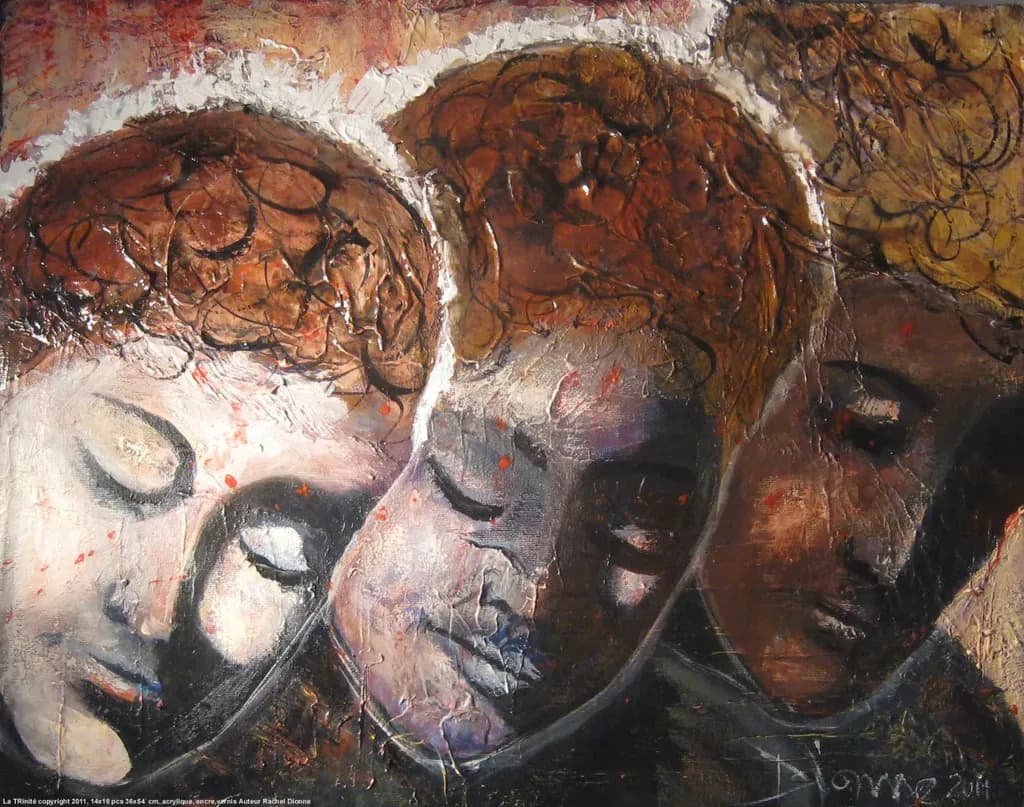 Whispers of Emotion: An Abstract Journey Through Faces and Colors