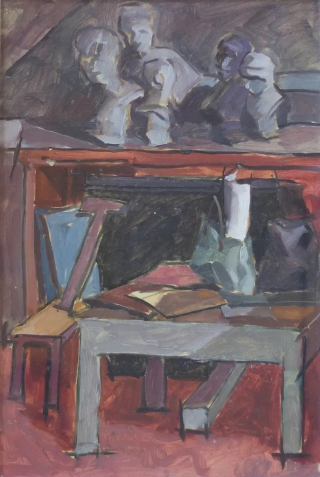 Still Life with Busts