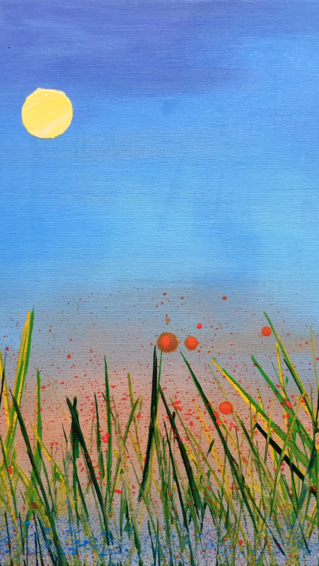 Sunny Abstract Grass